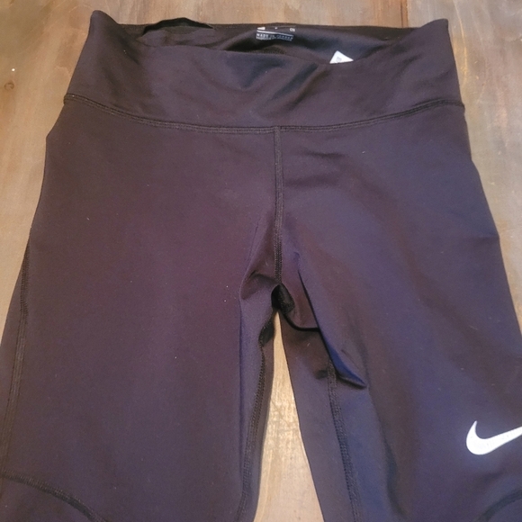 Nike Dri-fit Black Leggings Small - Picture 2 of 7